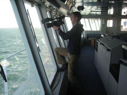 Expedition equipment testing, North Sea crossing