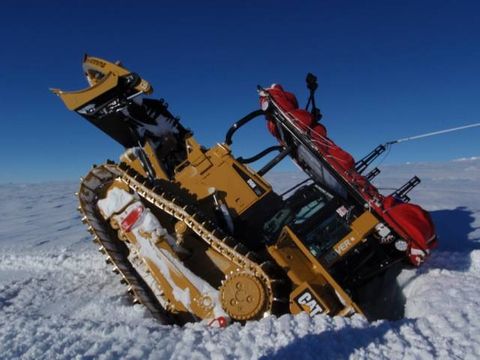 Coldest Journey, Caterpillar crevasse