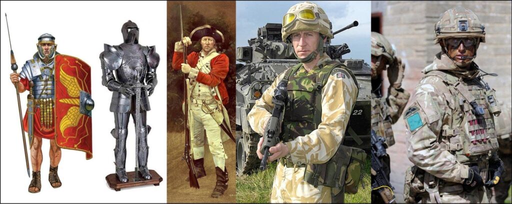 Body Armour history