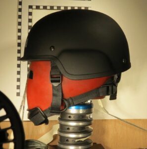 PASGT helmet, synthetic test head